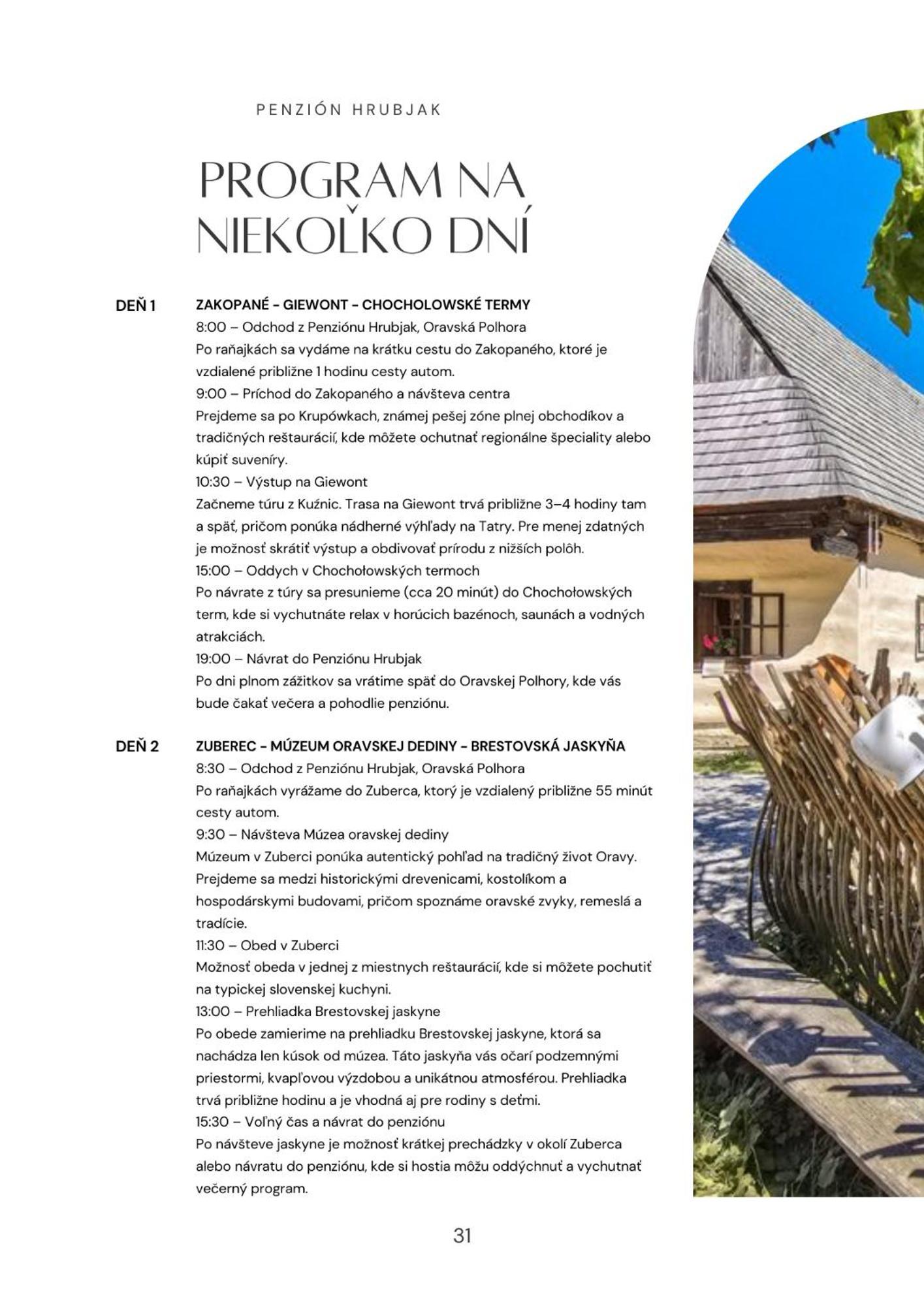 Penzion Hrubjak Oravska Polhora Luaran gambar