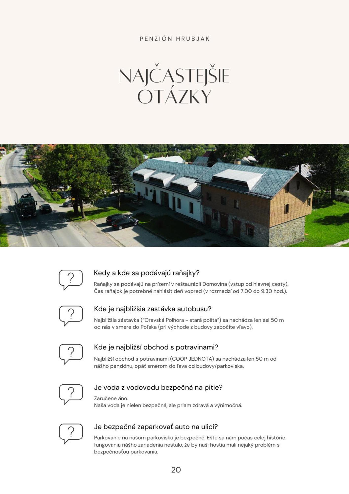 Penzion Hrubjak Oravska Polhora Luaran gambar